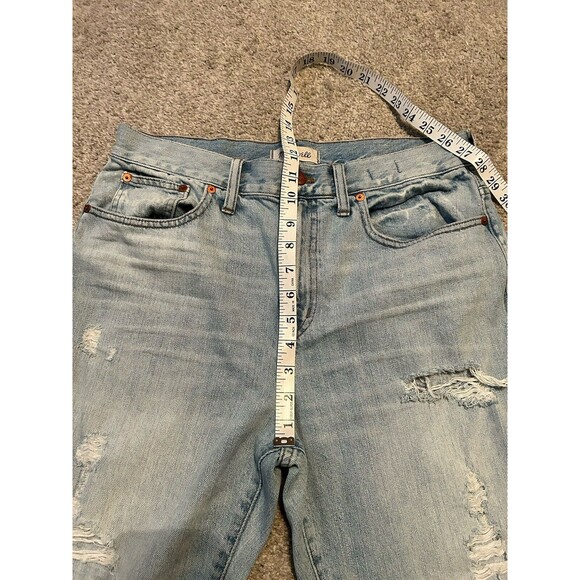 Madewell The Perfect Vintage Wide-Leg Crop Jean Raw‎ Hem Size 29 - Picture 3 of 6